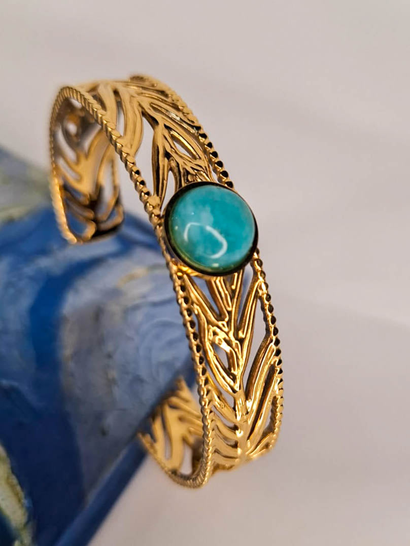 Brazalete Armadura Turquesa