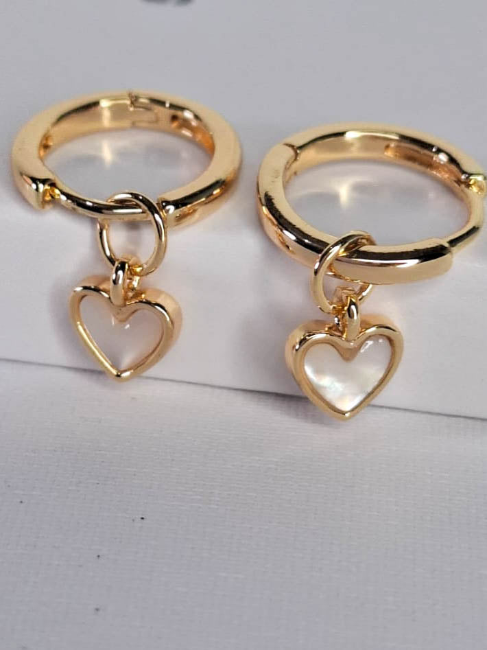 Aretes Corazón de Luz